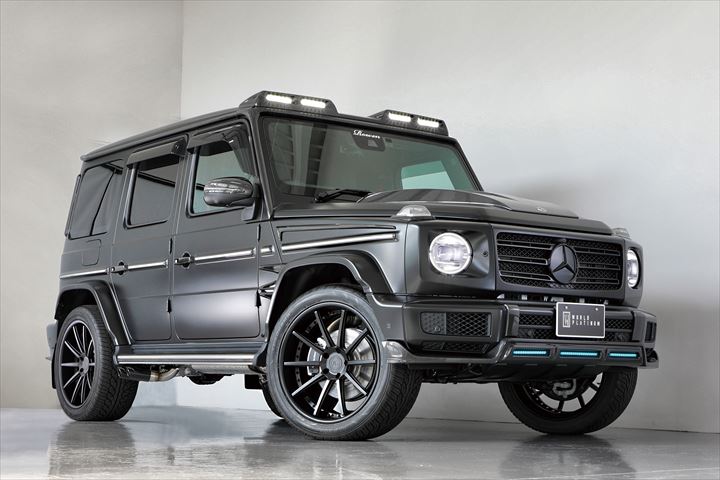 G-CLASS Upgrade style ／ ROWEN G400d 】 ブルーの光とドライカーボン 