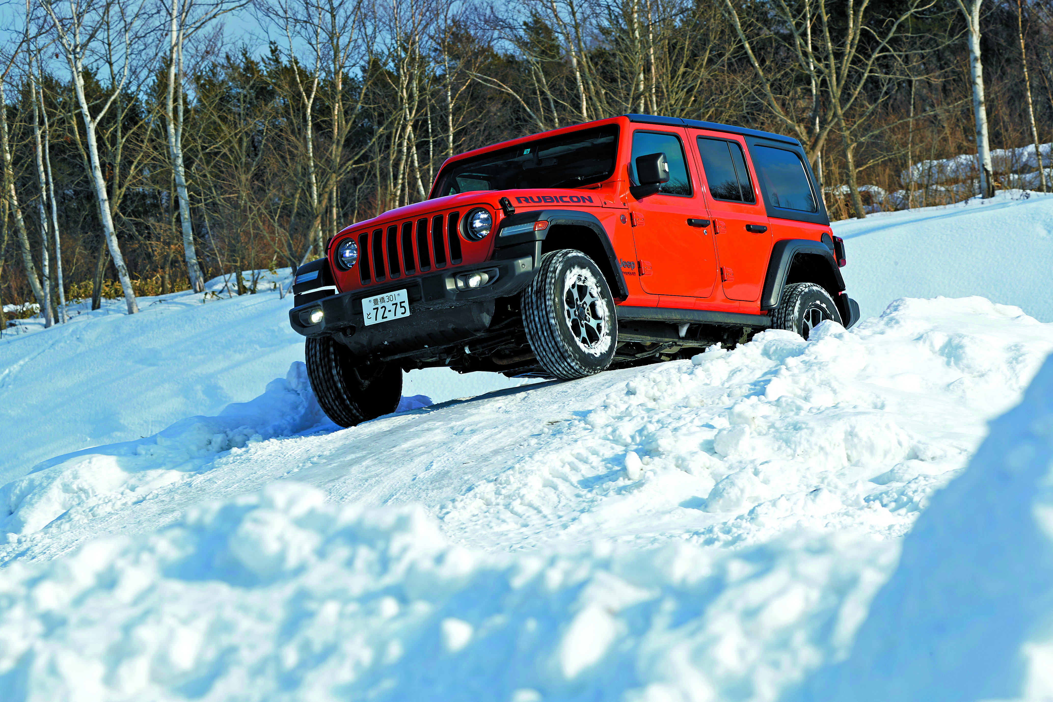 元祖4WD”Jeep・ラングラー＆Jeepシリーズ”を雪上で試したい