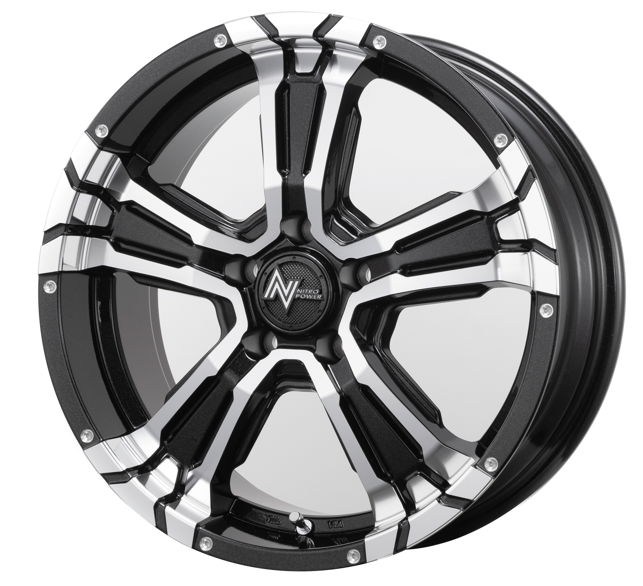 ホイール新品 1本のみ 保証書付 マルカ NITRO POWER DERINGER SGブラックPO/FPD 20インチ 6H139.7 8.5J+20 106.1 業販4本購入で送料無料 ホイール新品 1本のみ 保証書付 マルカ NITRO POWER CROSS CLAW SG