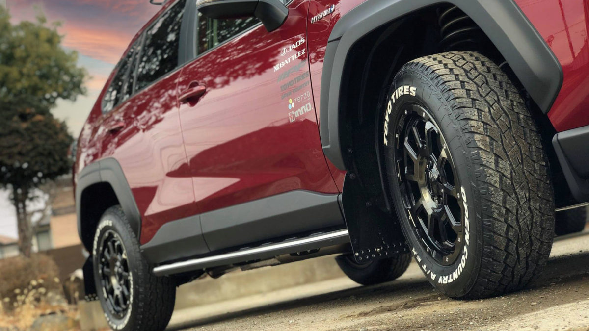 TOYO TIRES TOYO☆オープンカントリーR/T☆225/60R18☆ゴツゴツタイヤ☆RAV4・エクストレイル・デリカD5・アウトランダー・ハリアー☆ホワイトレター