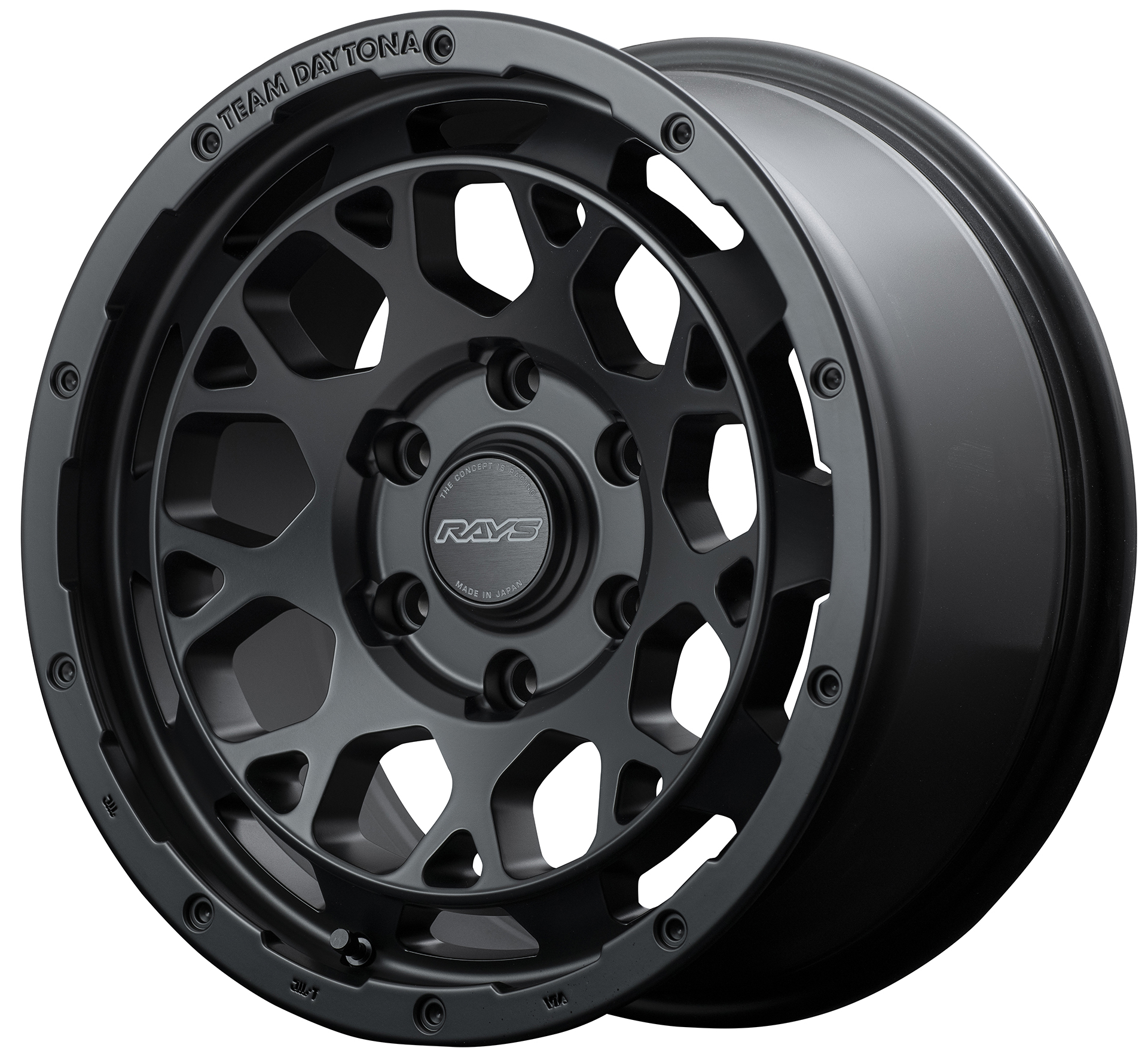 4本セット RAYS DAYTONA D108 17x8.0J 6/139.7 +0 BPJ MONSTA RT HYBRID R/T 265/65R17 ホワイトレター ハイラックス プラド OFサイズ