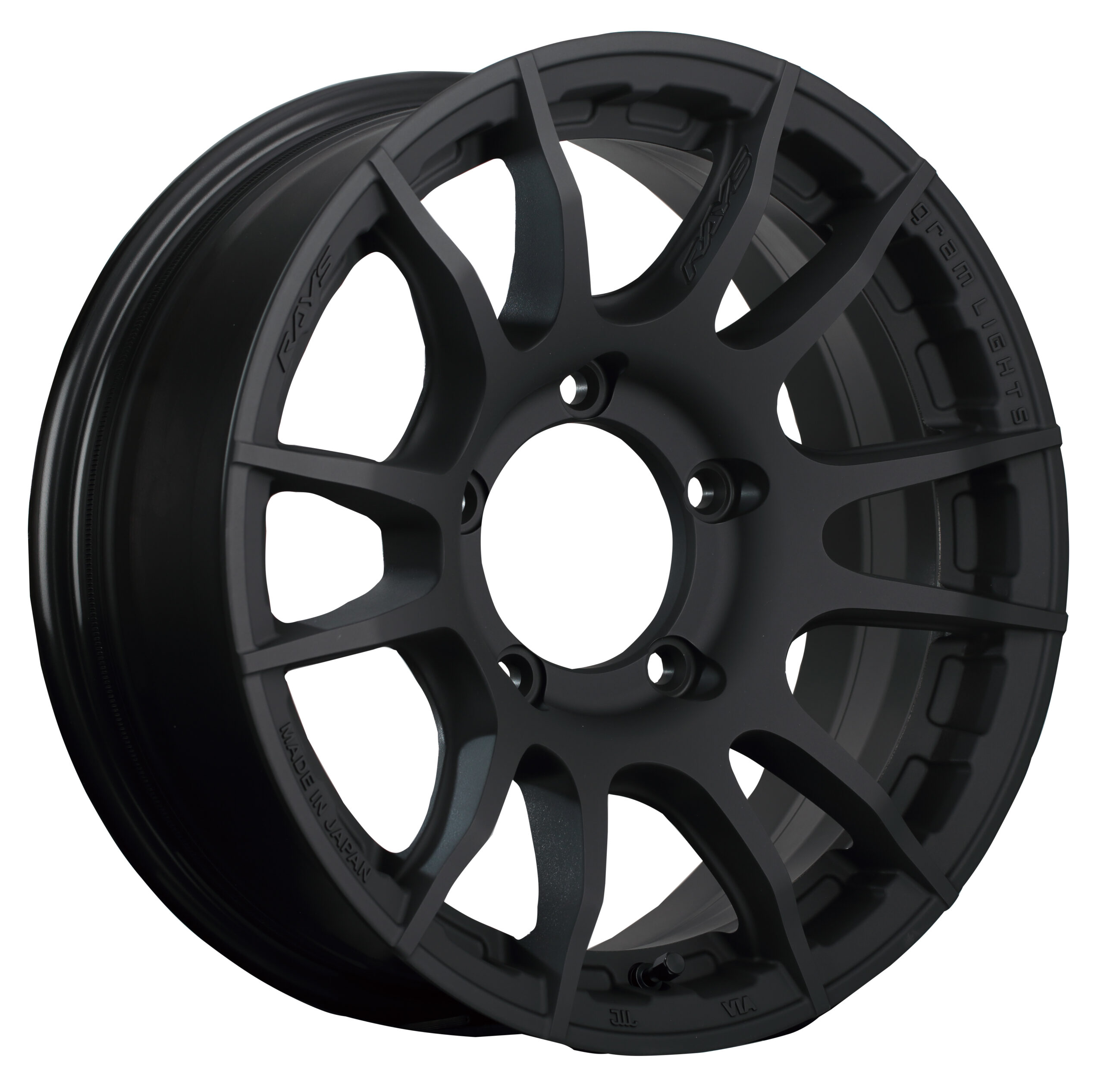 RAYS ホイール57DR-X17インチ マットブラック 現行型トライトン