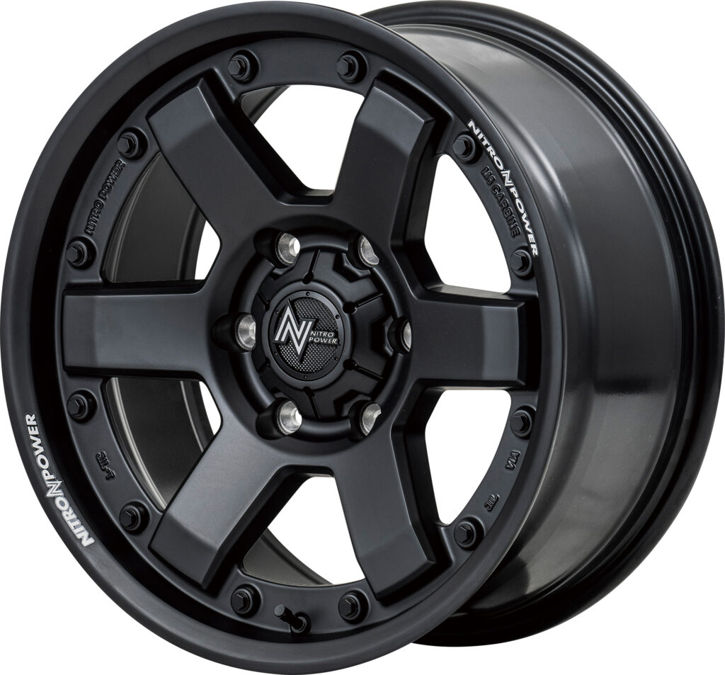 【MID WHEELS】ラギッドな6スポークのアメリカンHDスタイル「NITRO POWER M6 CARBINE」｜LETS GO 4WD WEB