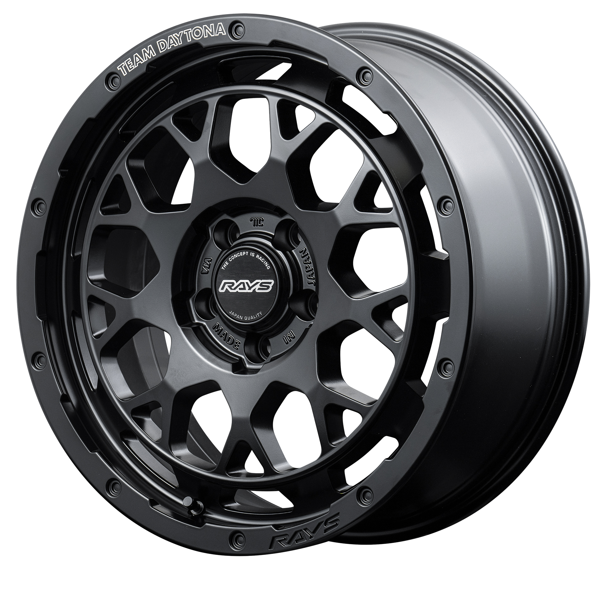 RAYS DAYTONA M9+ 16inch セミグロスブラック　デリカd5 TEAM DAYTONA RAYS レイズ M9+ デリカD5 7.0J-16 +37 5H114.3