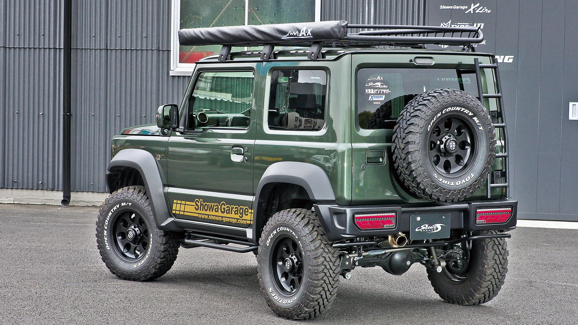 SHOWA GARAGE】SG流の様々なパーツと仕様でジムニーの多様性を