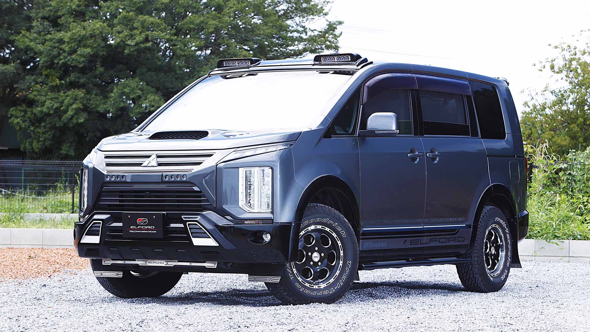 デリカD:5前期後期OK☆リアゲートダンパーステー☆ELFORD☆エル