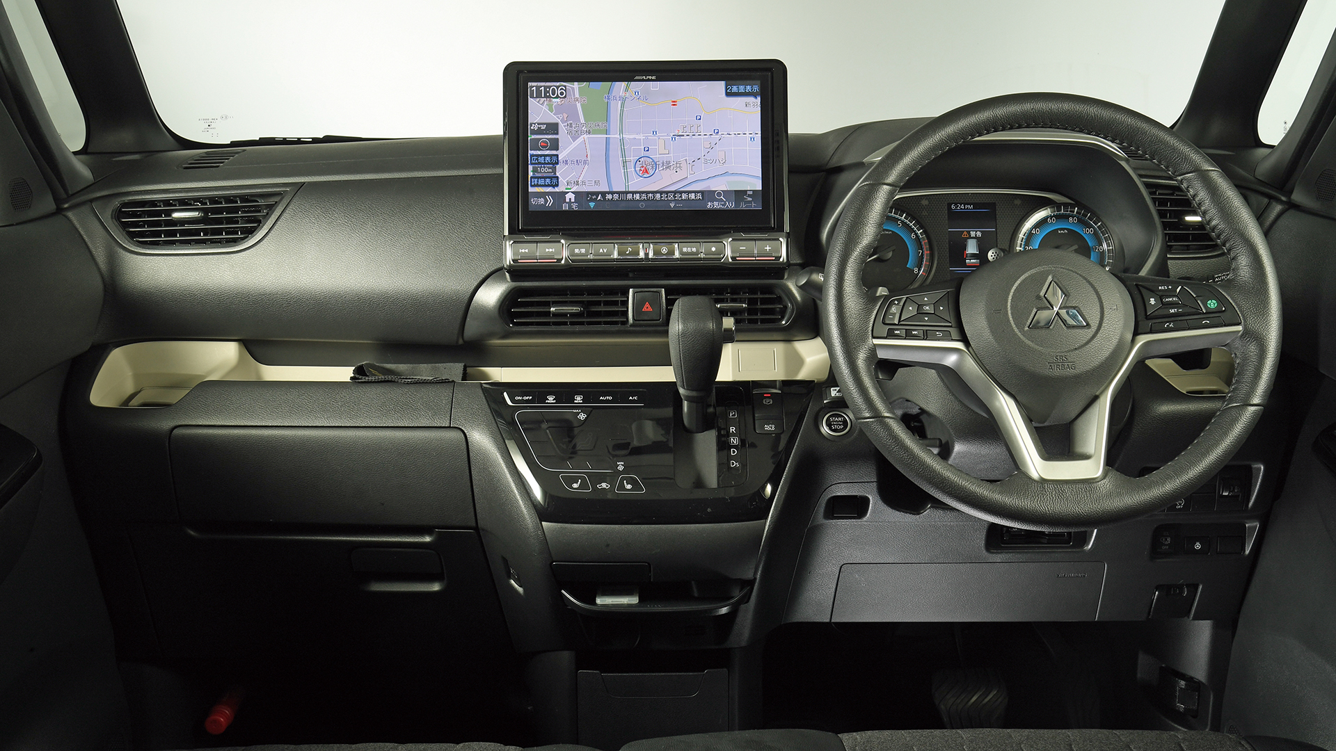 ALPINE】オフイメージ軽バンを盛り上げるAV機器！デリカミニ専用