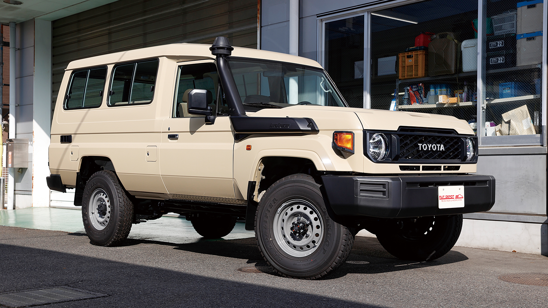 新型ランドクルーザー70(GDJ76)用ビックカントリーエキップ