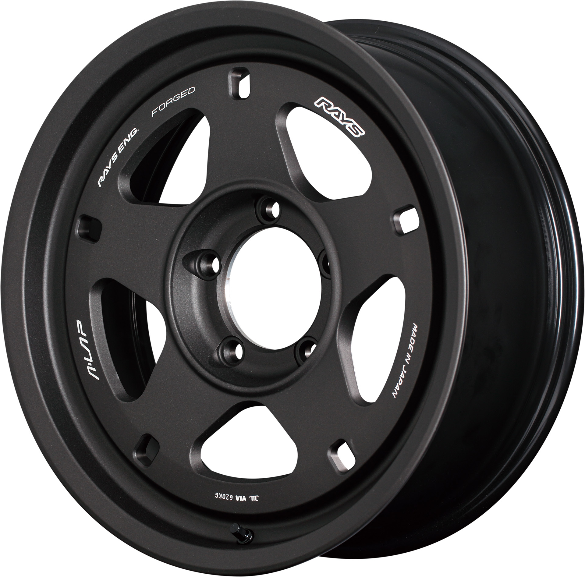 RAYS】ジムニーにマッチする18インチで A-LAPの世界観を演出！鍛造