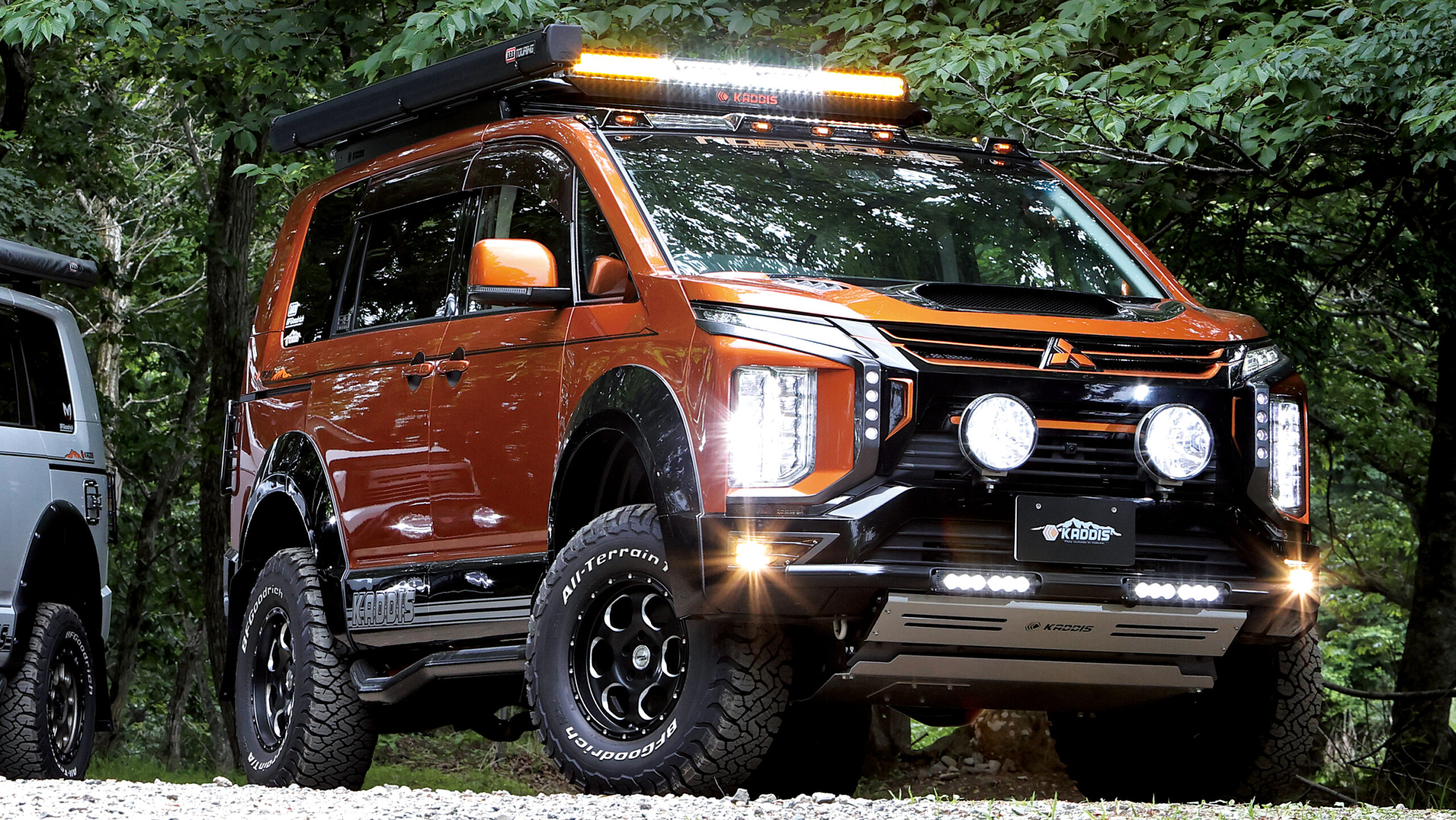 デリカD5 CV5W初期型 Kaddis ランプステー フジヤマ Kaddis ランプ