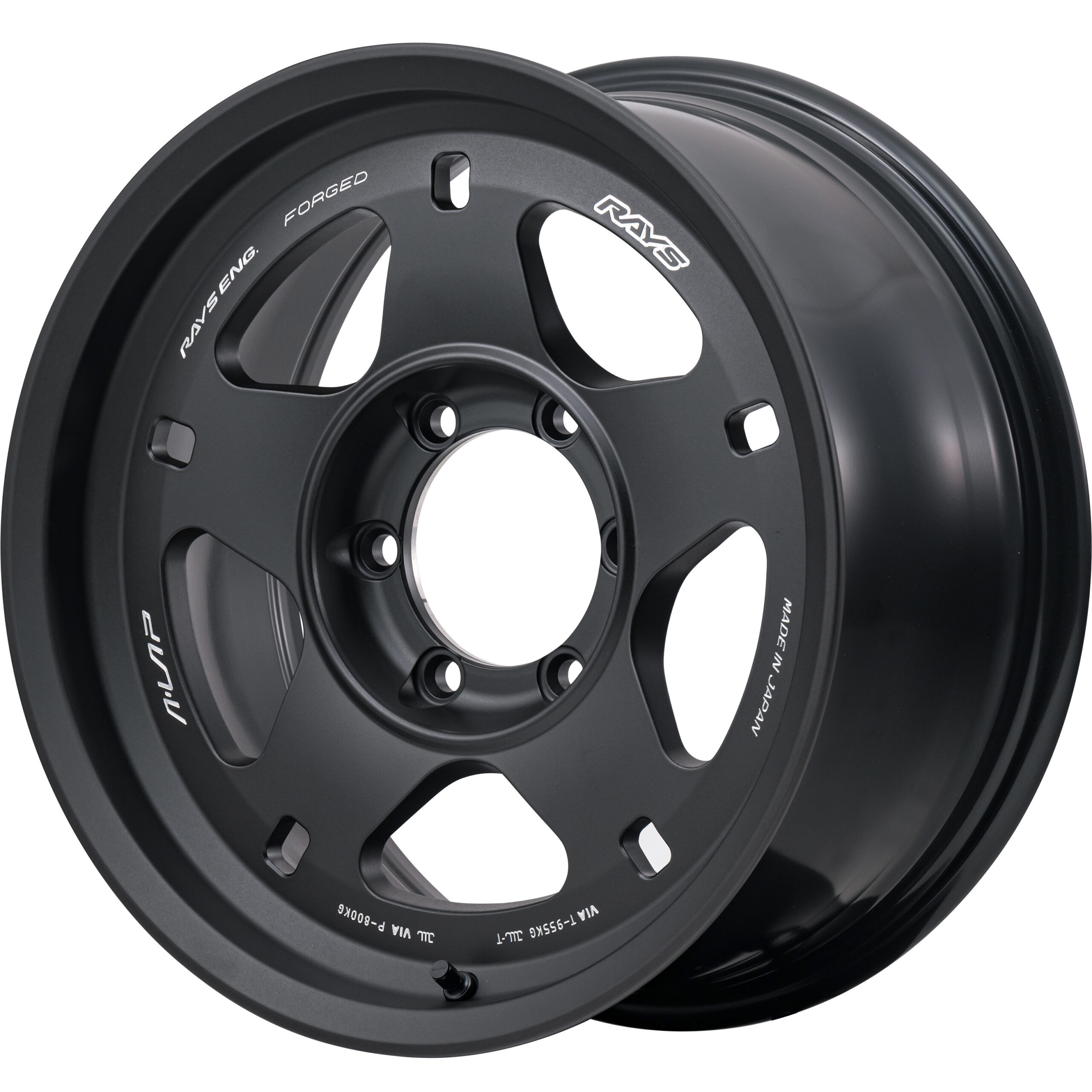 RAYS】タフで力強い伝統的な鍛造ホイールでインパクトのあるジムニーへ