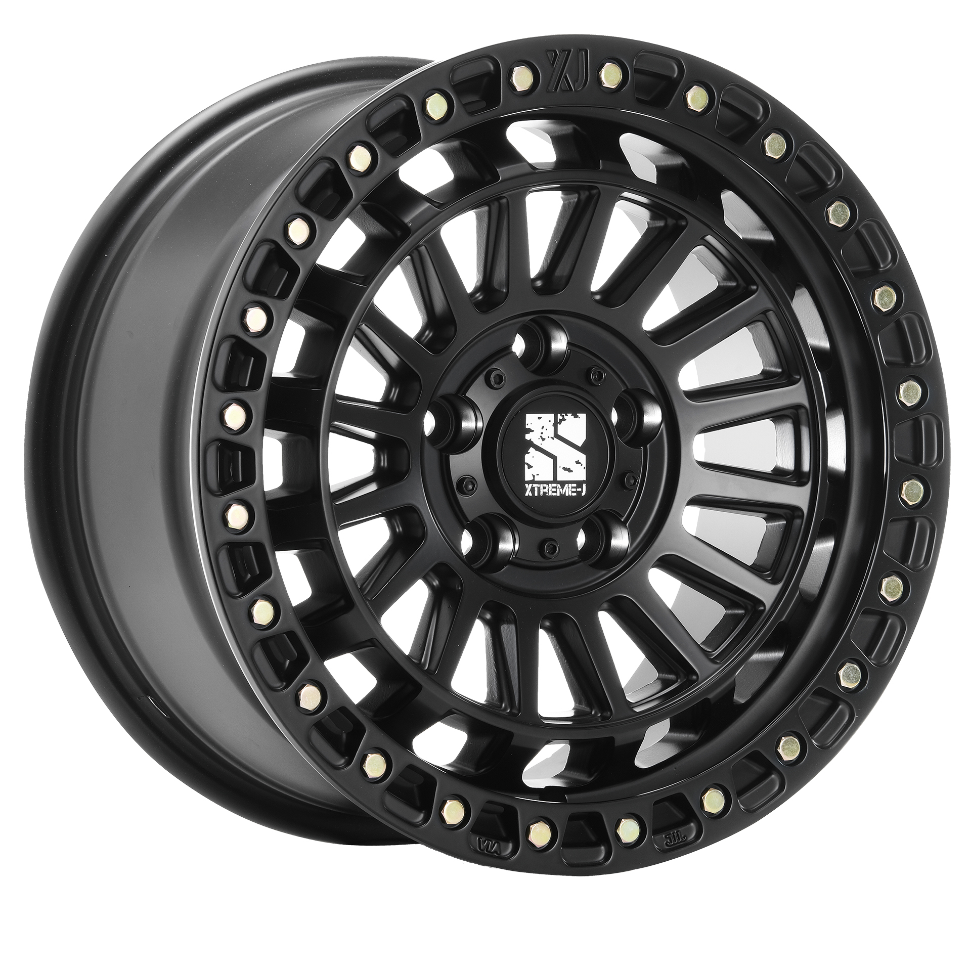 デリカD5着用　XTREME-J　18インチ　タイヤホイールセット MLJ MLJ XTREME J デリカD5 7.0J-16 +35 5H114.3 フラットブラック 1