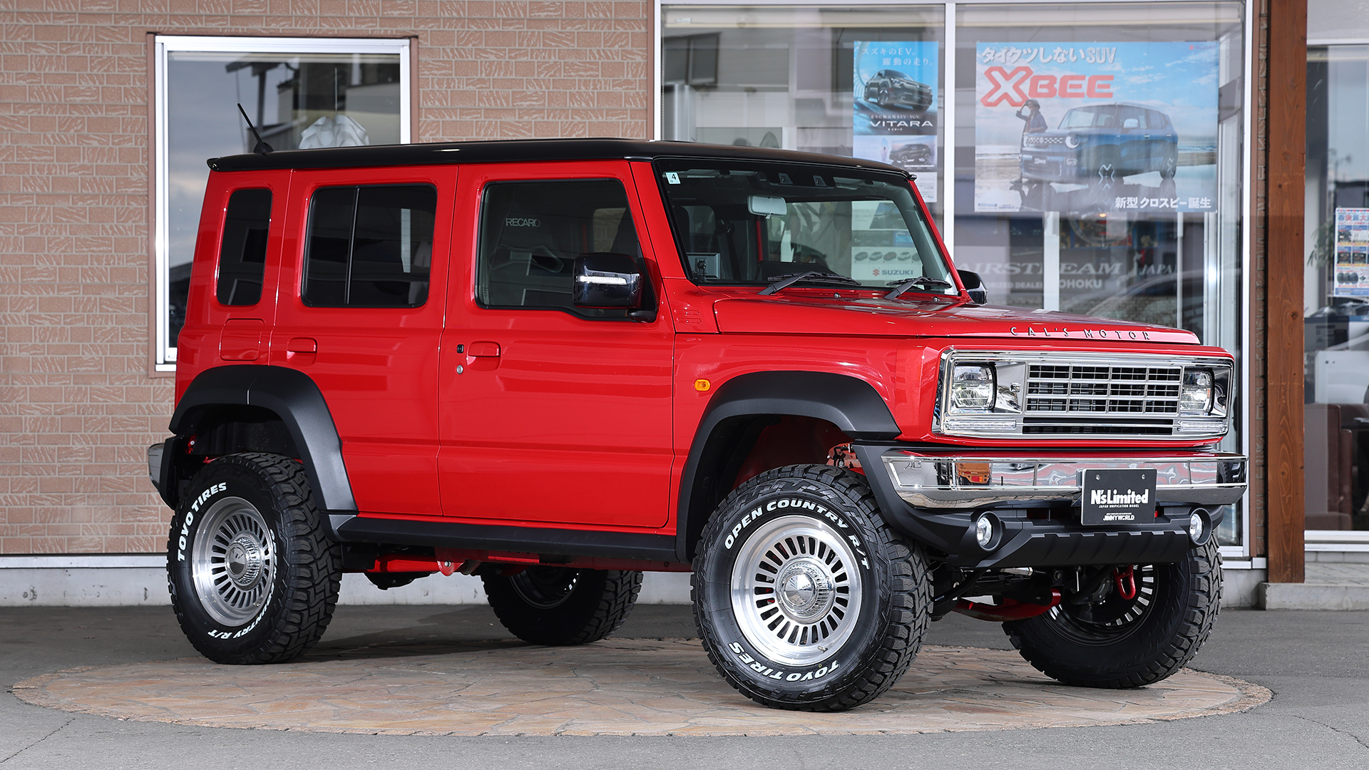N's STAGE/JIMNY WORLD】ドレスアップして乗りたくなるオシャレな