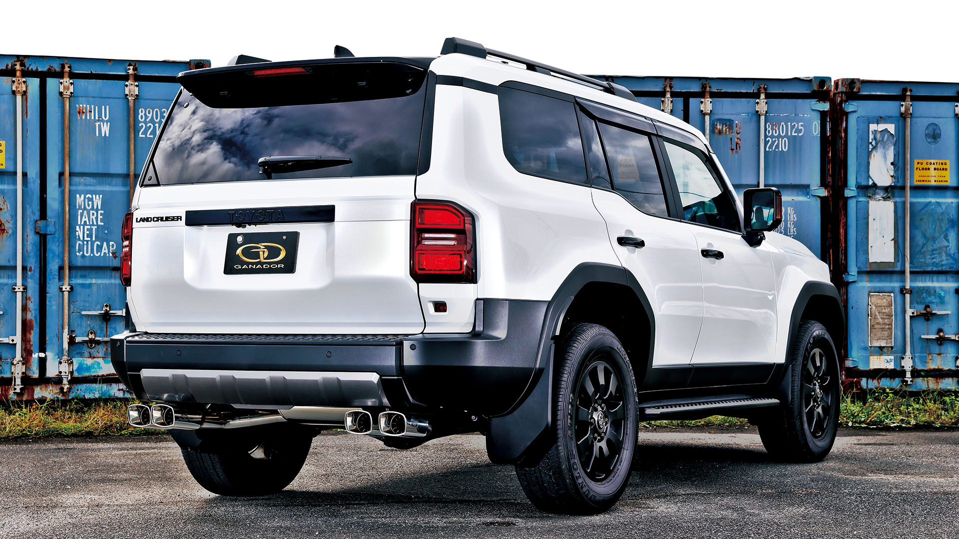 GANADOR】美しさと超高性能の頂点を極める！「Vertex 4WD/SUV Muffler