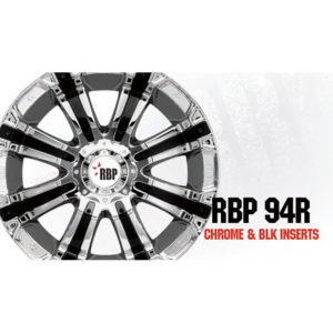 RBP 94R CHROME & BLK INSERTS パーツ画像