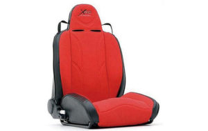 XRC Racing Style Recliner Seat,Black/Red パーツ画像