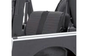 XRC Rear Seat Covers,Black/Black パーツ画像