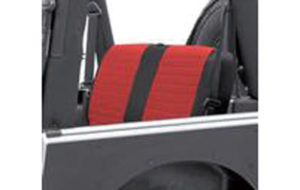 XRC Rear Seat Covers,Black/Red パーツ画像