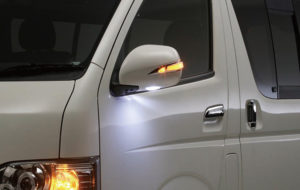 「Type LS」LEDウインカーミラーフットランプ付 塗装済 パーツ画像