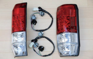 LEDレッドクリスタルテールランプ パーツ画像