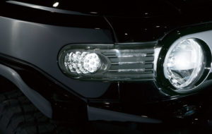 エムクライム WEED FJ CRUISER LEDウインカー／ブラック パーツ画像