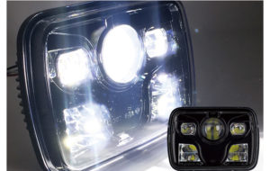 5×7インチ　角型 LEDヘッドライトタイプ4 パーツ画像