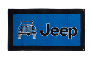 Jeepタオルシートカバー JEEPロゴ ブルー パーツ画像