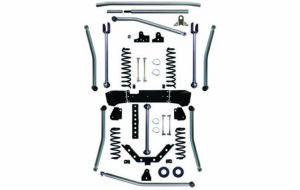 Rock Krawler,JK3.5 TRIPLE THREAT PRO LONG ARM SYSTEM パーツ画像