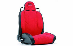 XRC Racing Style Recliner Seat,Black/Red パーツ画像