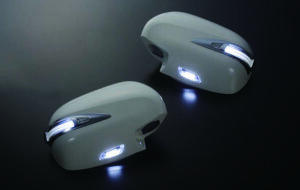 「Type LS」LEDウインカーミラーフットランプ付 塗装済 パーツ画像