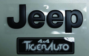 Jeepブラックエンブレム パーツ画像