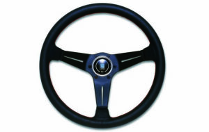 NARDI SPORT TYPE A パンチングレザーレッドステッチ パーツ画像