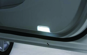 LEDカーテシランプ　ホワイトLED パーツ画像