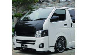 HIACE 200系3型PANDEMIC REVISION I　フロントリップスポイラー パーツ画像