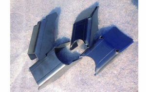 JKラングラー DANA30用フロントナックル強化プレート パーツ画像
