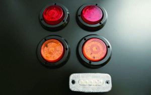 LEDテールランプSET（S）ブラックベゼル パーツ画像