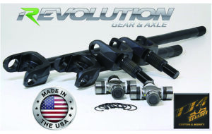 REVOLUTION、XJ Cherokee US MADE、4140 chromoly Frt Axle Kit パーツ画像