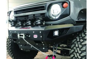 ＨＡＭＥＲ4ｘ4 IRONMANフロントバンパー パーツ画像