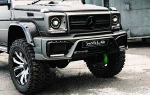 WALD SPORTS LINE BLACK BISON EDITION フロントバンパースポイラー パーツ画像