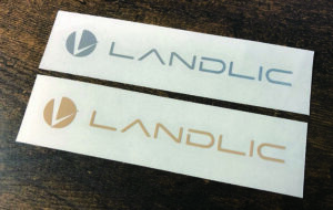 LANDLIC　ステッカー　Sサイズ パーツ画像