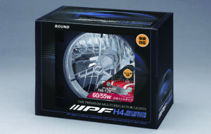 マルチリフレクターヘッドランプ HALOGEN HEAD LAMP ポジション付 3ポイント（1個入り） HL-51 パーツ画像