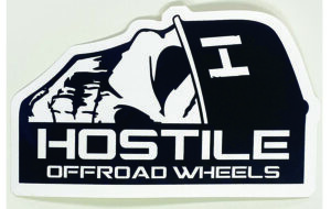 HOSTILE（ホスタイル）ステッカー パーツ画像