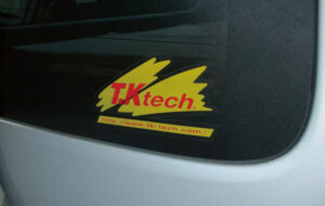 T.K TECHマークステッカー パーツ画像