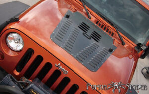 POISON SPYDER CUSTOMS, Hood Louver, JK パーツ画像