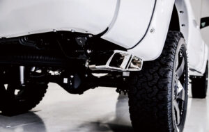 TACOMA STORM TROOPER MT-01　右リアサイド出しステンレスマフラー パーツ画像