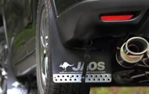 JAOS マッドガードIII リヤセットブラック パーツ画像