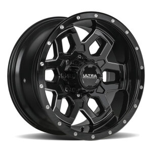 ULTRA TYPE-217 WARLOCK GLOSS BLACK MILLED ACCENTS（20） パーツ画像