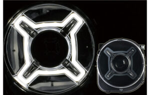JEEP　レネゲード　ファイバーLEDヘッドライト パーツ画像