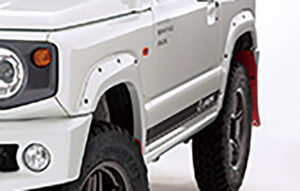 JAOS フェンダーガーニッシュ type-X 未塗装品 パーツ画像