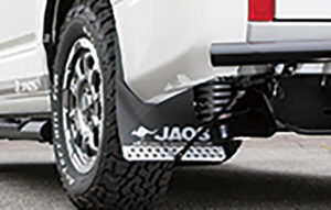JAOS マッドガードIII リヤセット ブラック パーツ画像